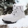 Winter Snow Boots Women Non-slip Ladies Ankle Boots Comfortable Waterproof Hiking Boots Women Lace Up Warm Boots Botas Mujer