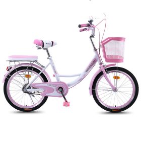 Adult cycling women's adult lightweight commuting for men and women (Option: 20inch pink)