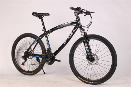 BMW Cross Country Mountain Bike Double Disc Brake (Option: Black-26inches by 17inches)