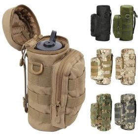 Molle Water Bottle Pouch for Camping Hiking Mountaineer Outdoor Sport (Color: C)