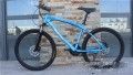 BMW Cross Country Mountain Bike Double Disc Brake (Option: Blue-26inches by 17inches)